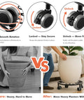 Comparison of heavy planter lifting vs Three Pack Heavy Duty Plant Caddies With Wheels, showing 360° rotation and locking features.