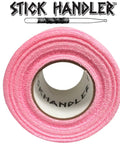 Tour Ready Anti Slip Drumstick Grip Tape Pink Three Pack Premium comfy cotton gauze wrap displayed in a roll.