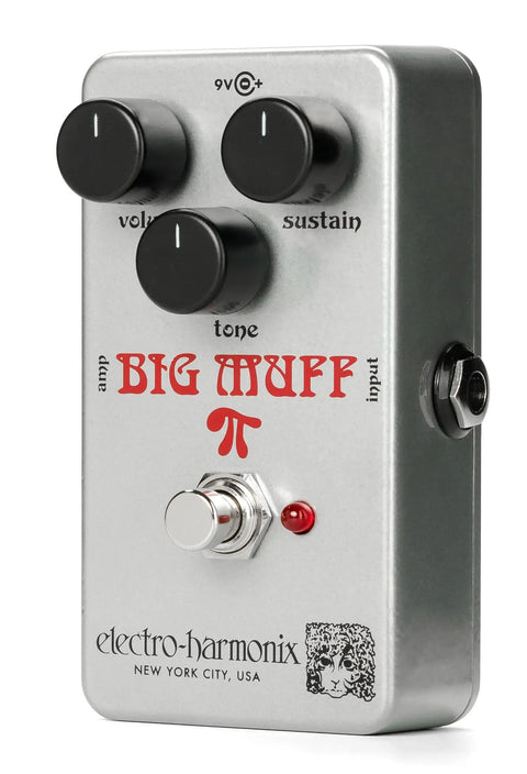 Ram's Head Big Muff Pi Fuzz Pedal With True Bypass And Battery Included, Vintage Look And Graphics, Classic Articulate Tone