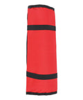 Compact Multifunctional Chef Knife Roll Bag With 20 Slots For Home Kitchen Travel And Camping, Portable Cutlery Organizer In Canvas Red