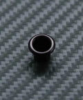 Top Shelf 0.093 Inch Thick Thermoform Sheet With A Knockout Carbon Fiber Texture 3 Pack Of 12X24 Inch Foliage Green Vacuum Forming Plastic For Legit Diy Projects And Crafts, detail of black grommet on foliage green sheet.