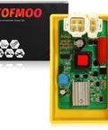 Performance Racing 6 Pin DC CDI Box For GY6 Engines With Adjustable Timing fits 50cc to 250cc scooters, shown with circuit board and connectors.