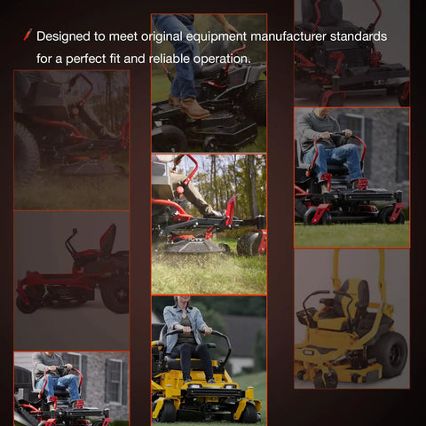 Mowers equipped with Premium Lawn Striping Kit For 50 Inch 54 Inch And 60 Inch Zero Turn Mowers Compatible With Cub Cadet Ultima Series And Troy Bilt Mustang Z Models OEM Quality That Delivers Slick Stripe Lines For A Pro Look On Your Lawn