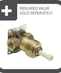 Colinet Traditional Volume Control Trim Kit Chrome Finish for Shower Valve Required MPACT Compatible Upgrade valve image
