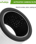 Image of Two Pack Replacement Filter For H7121 3 In 1 Activated Carbon Pre Filter Compatible With H7121101 Air Purifier