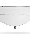 Dragonfly Insect Net For Hammocks, 360 Degree Mosquito Shield, Granite Gray cocoon netting hanging fully extended