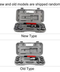 Rock Solid Er32 Collet Chuck Holder Set For Pro Milling Drilling And Boring Cnc Work in gray case showing two models.
