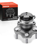 Rear Wheel Bearing And Hub Assembly 5 Lug Fit For Nissan Sentra 2013 2019, Heavy Duty Ball Bearing For Strong Axial And Radial Load