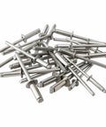 Stainless Steel Blind Rivets 3/16 x 1/2 Inch 4.8 x 12.7 Mm, 100-Pack Pop Rivets For Heavy Duty Auto Marine DIY Projects, Tough As Nails Corrosion And Acid Resistant Fastening By ISPINNER