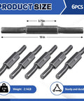 Heavy Duty Raw Steel Trailer Ramp Door Hinges 6 Pack 1 Inch By 10 Inch product size display with dimensions and weight.
