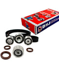 Timing Belt Kit For Subaru 1990-1997 Impreza Legacy 1.8L-2.2L H4 SOHC 16V Engine Includes Timing Belt, Timing Seal, Cam Seal, And Tensioner Bearings To Restore Timing And Boost Reliability
