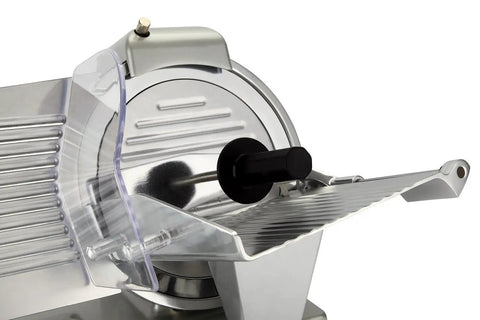 Knockout 240 Watt 10 Inch Electric Deli Slicer For Home Base Or Shop Slice Steak Cheese Peppers Flawless Zero Rust Chrome Blade Secure 24v Twin Light Toggle Straight Fire Kitchen Tool