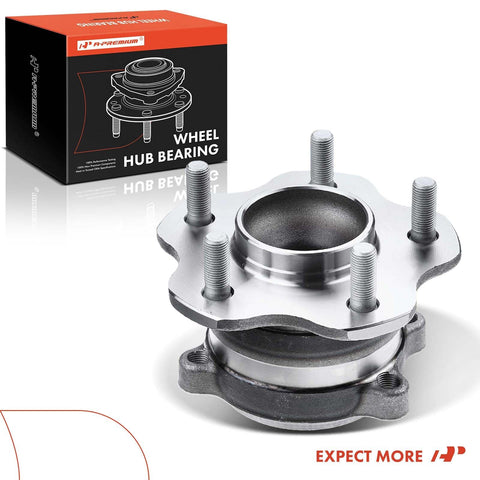 Rear Wheel Bearing And Hub Assembly 5 Lug For Nissan And Infiniti Front Wheel Drive Vehicles Fits Altima, Pathfinder, Maxima, Murano