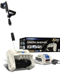 Cordless Electric Snow Shovel Kit With Adjustable Handle 20V Max Battery And Charger 10 Inch Clearing Path Up To 21,200 RPM
