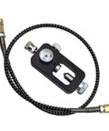 DIN Scuba Fill Station 4500psi HPA Filling Adapter Valve For Paintball PCP Diving And Airsoft With 32 Inch Fill Hose