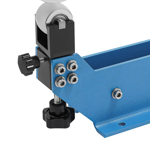 Tough As Nails 12 Inch Benchtop English Wheel Pro Metal Shaping Tool With Swappable Dies Adjustable Base And Rotating Handles For Smooth Rolling Bodywork On Steel Aluminum And Copper