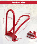 HTSL25E2 Pro Roofer Grade Roof Eaves Seam Bender Red dimensions with 90 to 180 degree hemming crimper for standing seam metal roofing