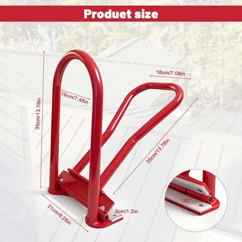 HTSL25E2 Pro Roofer Grade Roof Eaves Seam Bender Red dimensions with 90 to 180 degree hemming crimper for standing seam metal roofing