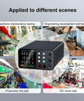 DC Bench Power Supply 0 to 30V 0 to 10A Pro Grade Regulated Lab Power Supply With Memory Presets Encoder Knob in various testing scenes