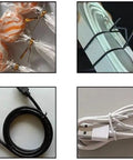 Heavy Duty Semi-Automatic Cable Tie Gun Machine For Professional Wire Harness Sealing And Strapping Bundles Up To 30 Mm used on assorted bundled cables and items.