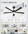 Modern 52 Inch Smart Ceiling Fan Provides Super Chill Airflow And Bright Dimmable Led Lighting Seamless Alexa And Google Assistant Sync No Sweat Assembly For Cozy Vibes Daily mounted in various ceiling heights.