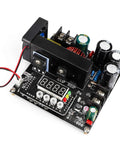 Beefed-Up 900W DC Boost Converter with LED display, cooling fan, and adjustable voltage for 12V 24V 48V power systems
