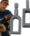 Shop Favorite Drill Wire Nut Twister Set, Depedable Hex Shank Electrician Power Tool For Fencing, Rebar Tying And Construction Sites, Fast Spin Twist Upgrade, chrome moly bits for secure wire twisting.
