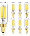 Dimmable LED Filament Candle Bulb 60W Equivalent For Chandeliers And Sconces, 4000K Daylight White Clear Glass