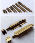 Vintage Bronze Barrel Bolt Latch For Barn Doors Heavy Duty Sliding Door Lock 1.5 Inch To 10 Inch Sizes Copper Construction Rust Proof