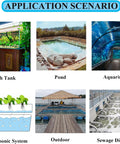 Application scenarios for Six Pack Large 4 By 2 Inch Round Air Stones For Aquarium And Hydroponics in various environments.