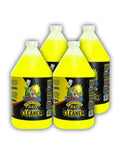 No Sweat All Purpose Cleaner Concentrate For Washing Cars And Cutting Through Tough Dirt Rich Foaming Formula in four gallon jugs.