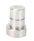 4Pcs 3/4 Inch Stainless Steel Bench Dogs Hold Boards Dead Tight In 19mm Workbench Holes With Flat Sides And No Wiggle Grip For Solid MFT Tabletop Clamping And Shop Builds, close-up of a steel bench dog.