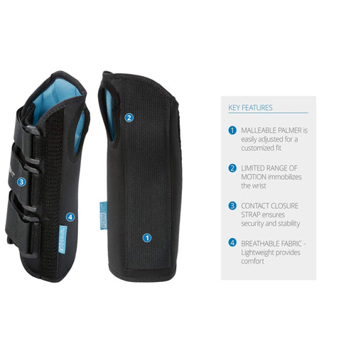 Wrist Brace For Right Hand Medium Size 8 Inch Support Adjustable Straps All Day Comfy Stable Carpal Tunnel Aid Lightweight Durable Wrap