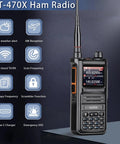 Beast Multi Band Ham Radio With 256 Channels And Aviation Air Band NOAA Marine Weather Long Range Handheld Transceiver USB C
