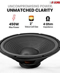 15 Inch Guitar Speaker 220W RMS 450W Peak 4 Ohm With Y30 Ferrite Magnet For PA And Amp Cabinets And Systems Warm Lows Clear Mids