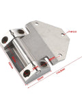 Heavy Duty Stainless Steel Hinge Built Different For Industrial And Commercial Doors With Five Hundred Kilogram Load Rating, 114mm size.