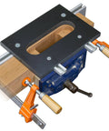 No Fuss Easy Install Invisible Hinge Mortise Template For SOSS 218 Hinges Quick Setup Hidden Hinge Mortises With Built In Setback And Pro Grade Precision, Woodhaven 8668.