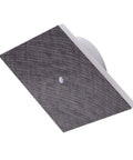 ADA Compliant Wall Sconce Lighting Fixture With Motion Sensor And Integrated LED, Dark Wood Finish, angled view