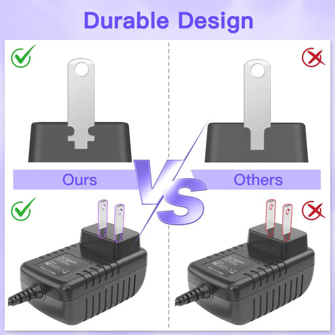 Wall Power Adapter For AD-E95100B Workstation Keyboard 100V-240V AC Input 50/60Hz With Safety Protections comparison image