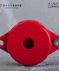 Front view of Gate Valve Lockout Kit Two Pack Valve Lockout Device For One Inch To Two And A Half Inch Diameter Handles