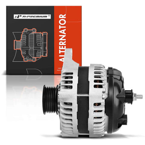 Beefed-Up 150Amp 12V Alternator For Dodge Journey 2009 2010 V6 3.5L With 6-Groove Pulley Clockwise Rotation Replace 04801483AA