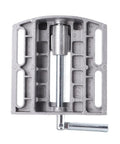 Solid 2.75 Inch Heavy Duty Drill Press Vise crafted from durable aluminum alloy with steel jaws for woodworking.