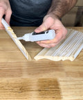 Applying Professional Strength Super Glue 2 Oz Medium Viscosity Cyanoacrylate Adhesive For Wood Plastics Rubber Metals Concrete And More Fast Acting Bonding Power Pro Grade to wooden molding