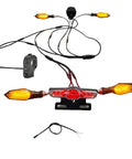 All In One Ebike Light Kit With Headlight Horn Turn Signal And Brake Light Fits 36V 48V 52V 60V 72V Ebikes And JULET 811 911 813 913