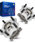 Rear Wheel Bearing Hub Assembly 512373 Compatible With Nissan Rogue 2008 2013 And Nissan Juke 2011 2014 Two Piece Wheel Bearing For Five Lug Hubs Ready To Roll Quiet Smooth Ride And Easy Install