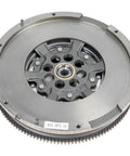Dual Mass Clutch Flywheel Replacement For 2015 To 2019 Chevy And Gmc Canyon Colorado 2.5L 4 Cylinder Engine viewed from above.