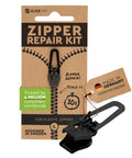 Instant Zipper Repair Kit For Plastic Zippers 1 Pc Black L5 Quick No Sew Replacement Slider package front view