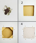 Step-by-step using Pro Grade Drywall Repair Kit for Home and Office Fix Holes Fast with 12x12 Inch Panels and tools.