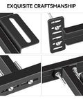 Close-up of Straight Up Sturdy Headboard Bracket Kit for Adjustable Beds and Metal Frames showing solid steel construction details.