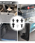 Beefy Plastic Car Trim Clips Kit With Handy Storage Box Universal Bumper Rivets showcased in car repair contexts
